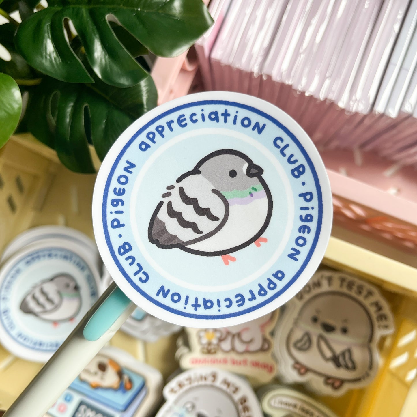 Pigeon Appreciation Club Matte Sticker