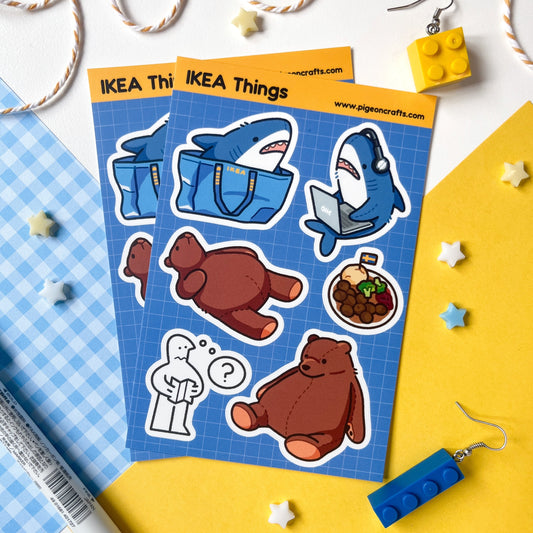 IKEA Things Sticker Sheet