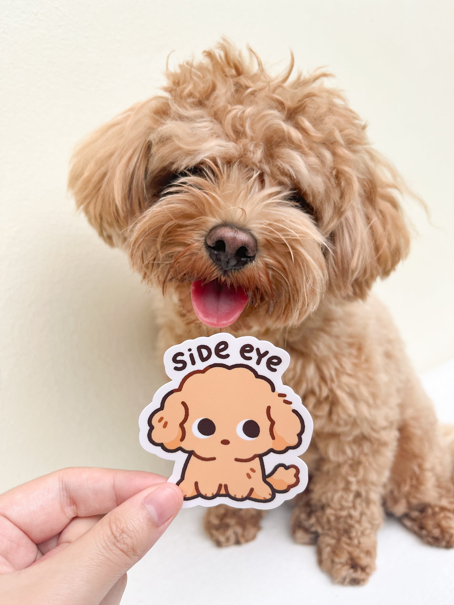 Bombastic Side Eye Potato Matte Sticker