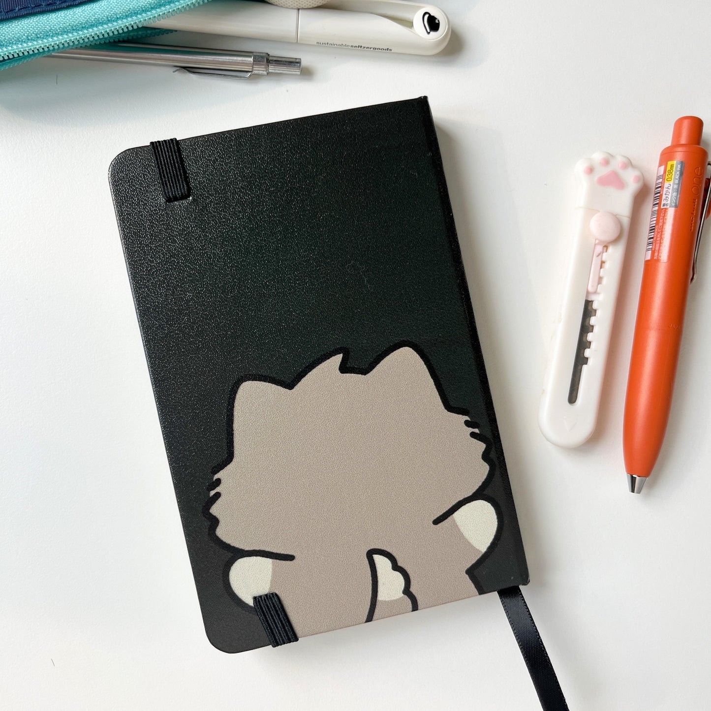 Wolfy A6 Lined Notebook