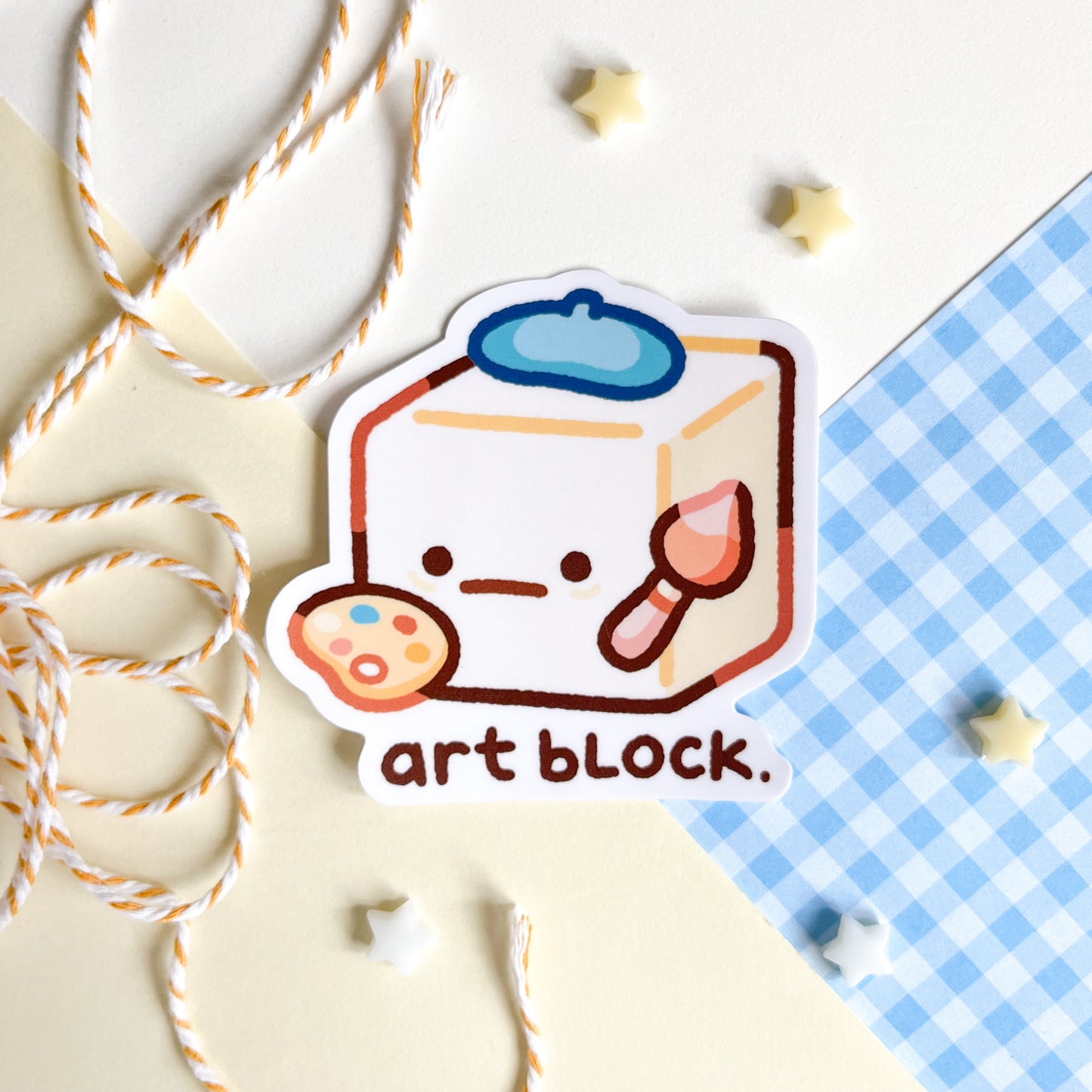 Artblock Matte Sticker Matte Sticker