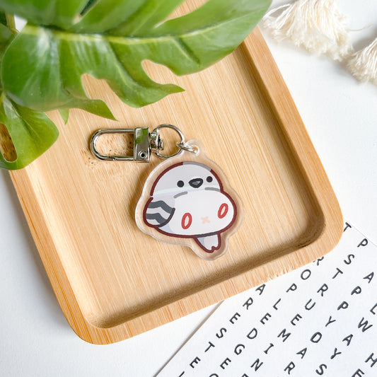 Chonky Pigeon Keychain