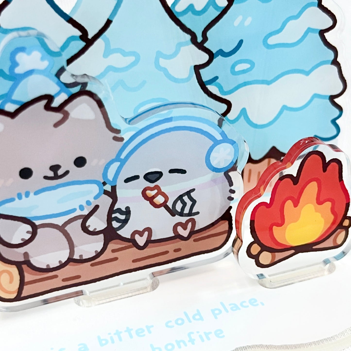 Cosy Winter Standee Set