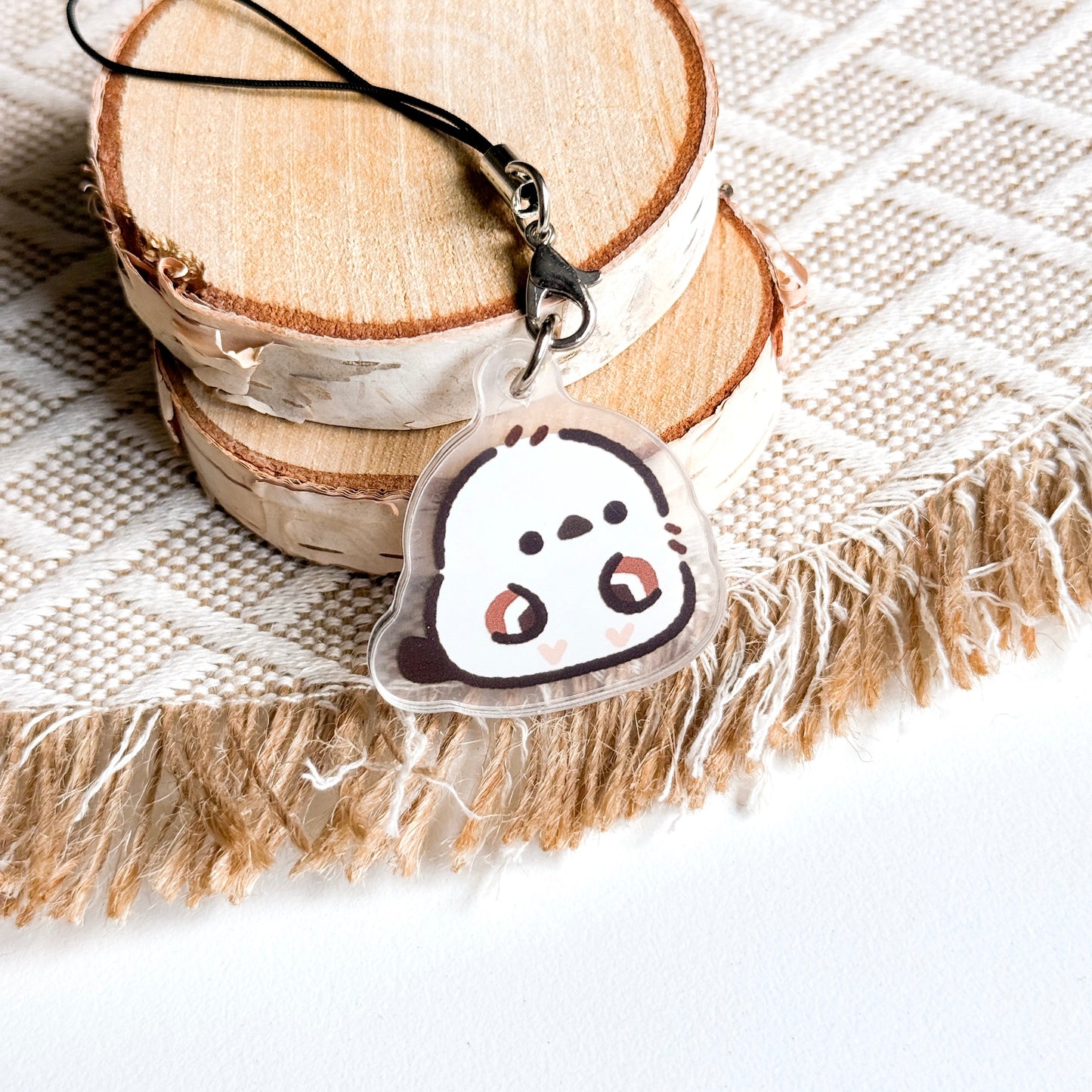 Mini Shima Enaga Keychain