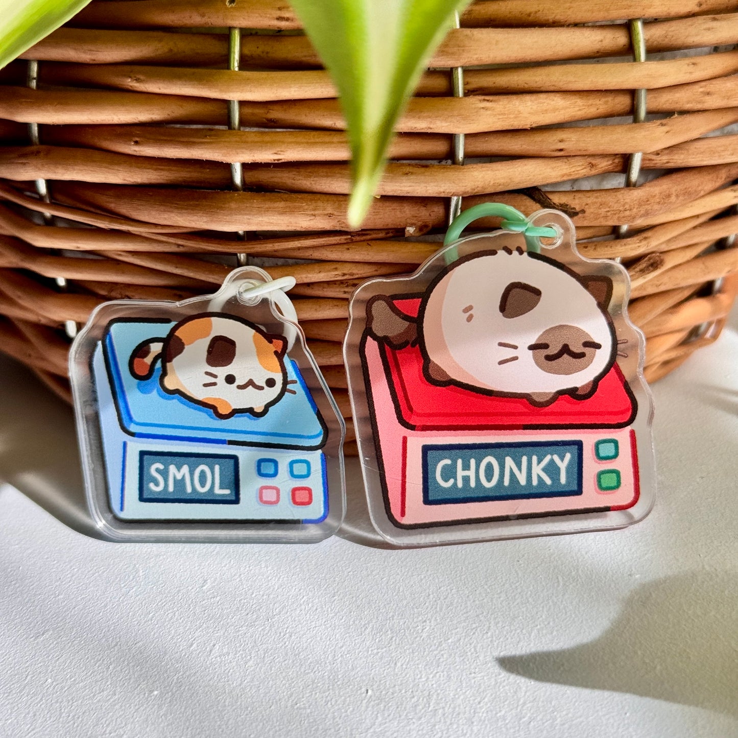 Chonky Cat Keychain