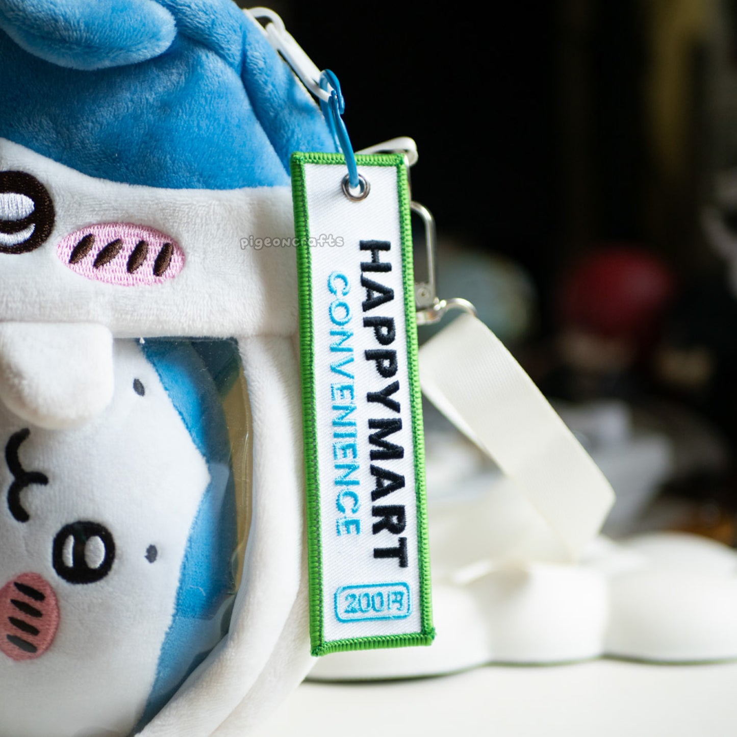 HappyMart Embroidered Keychain