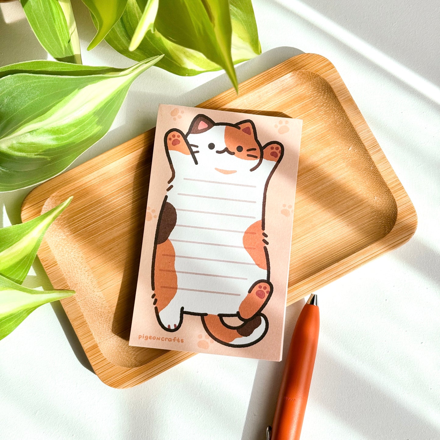Long Cat Memo Pad (S)