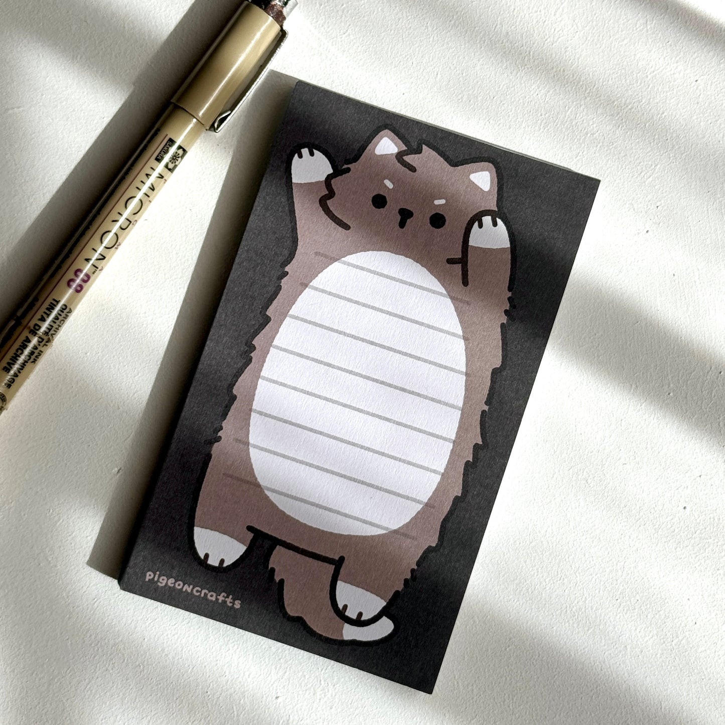 Long Wolfy Memo Pad