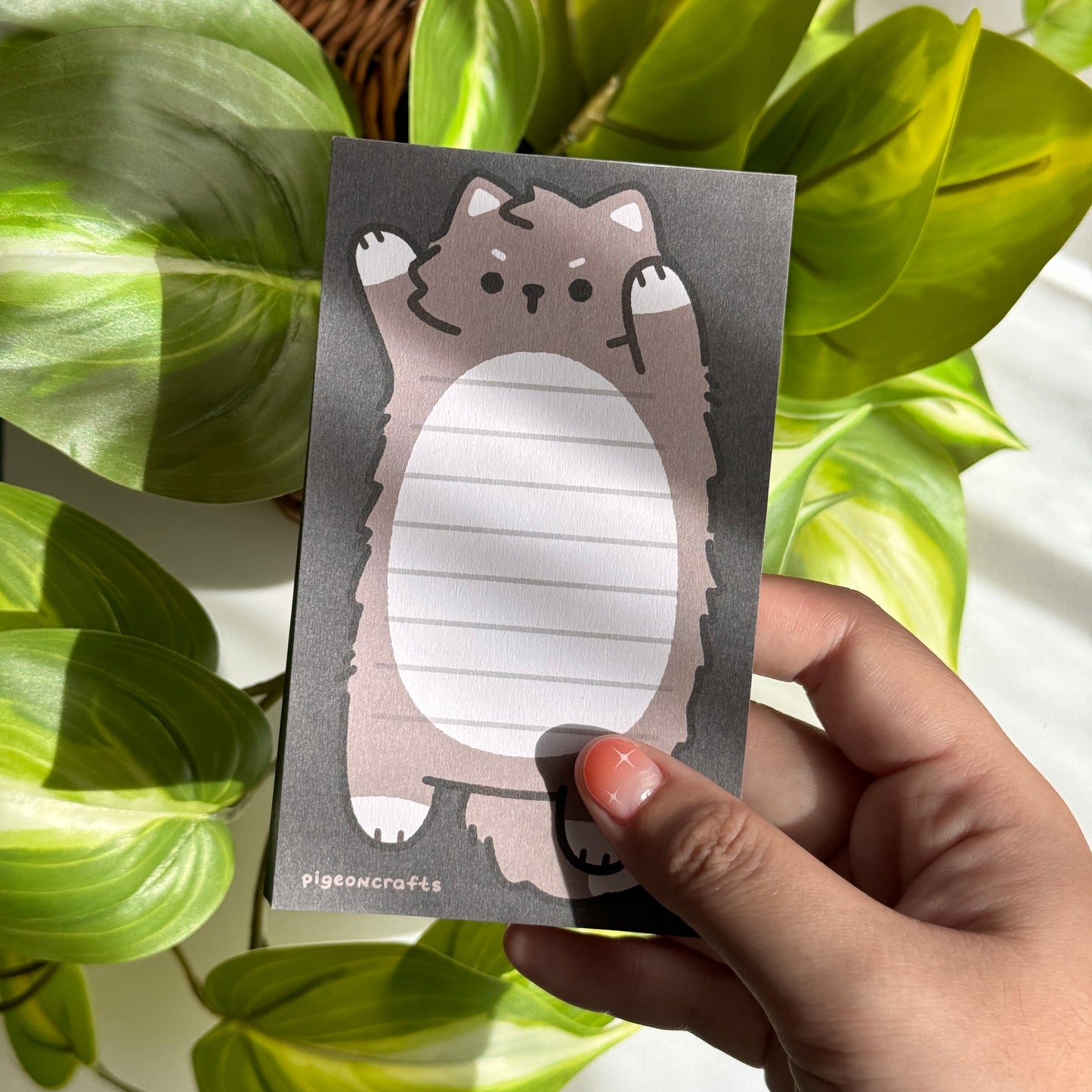 Long Wolfy Memo Pad (S)