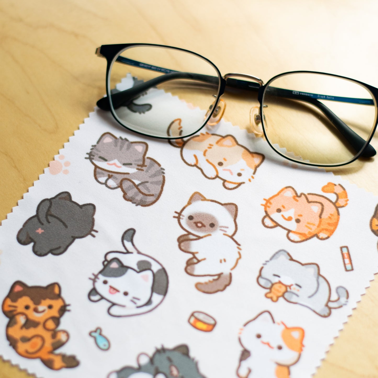 Cats Microfiber Cloth