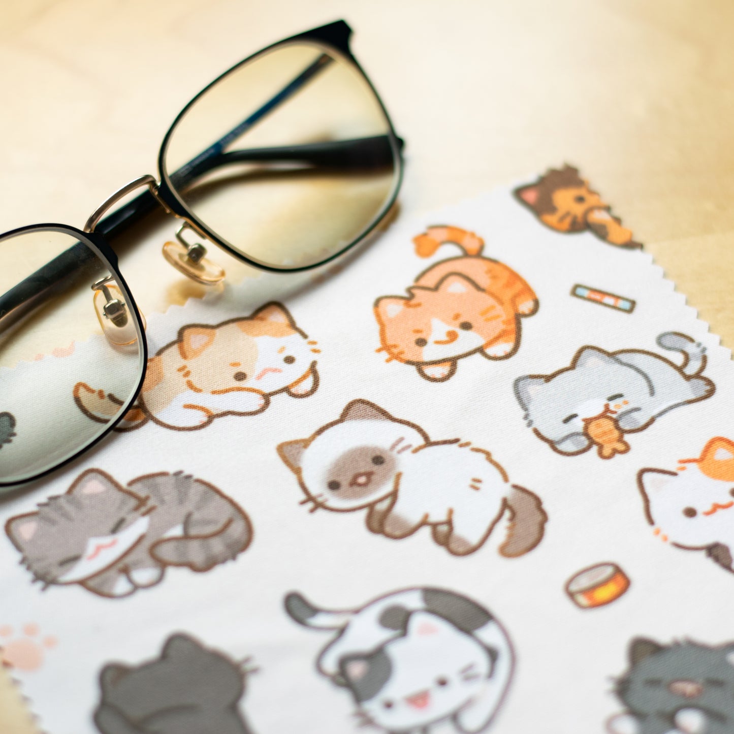 Cats Microfiber Cloth