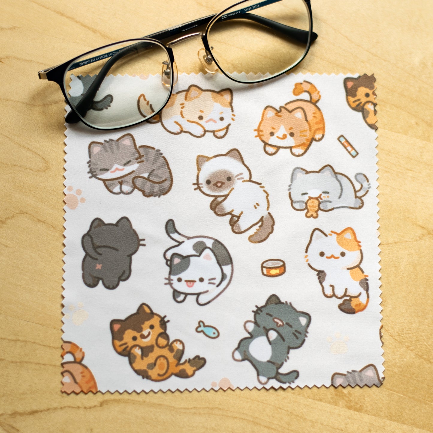 Cats Microfiber Cloth