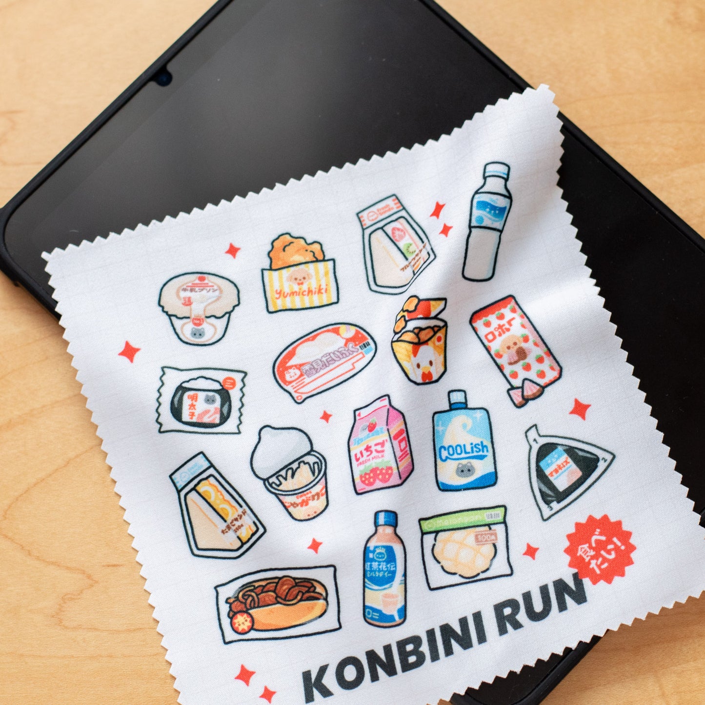 Konbini Run Microfiber Cloth