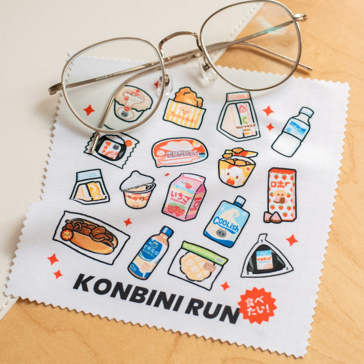 Konbini Run Microfiber Cloth