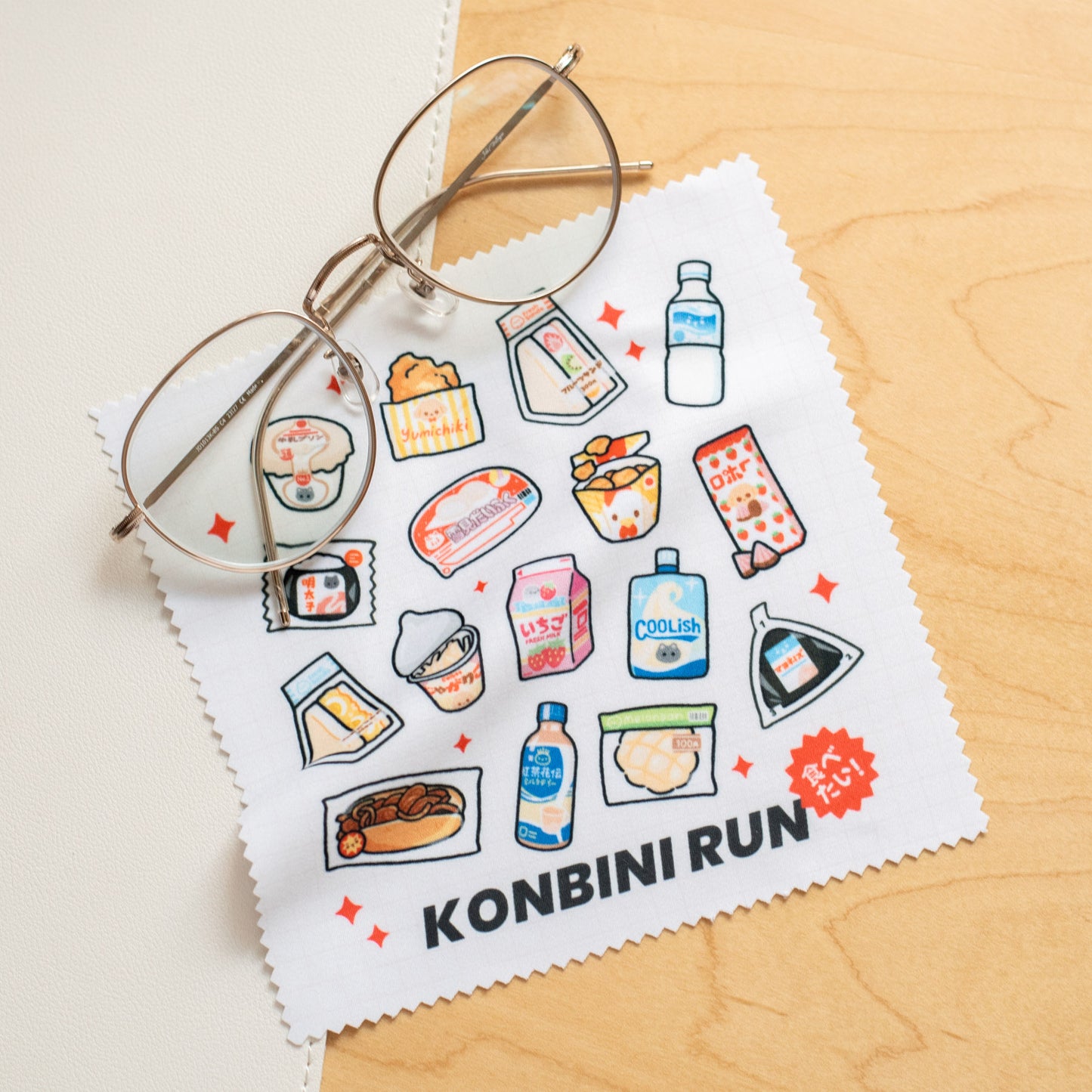 Konbini Run Microfiber Cloth