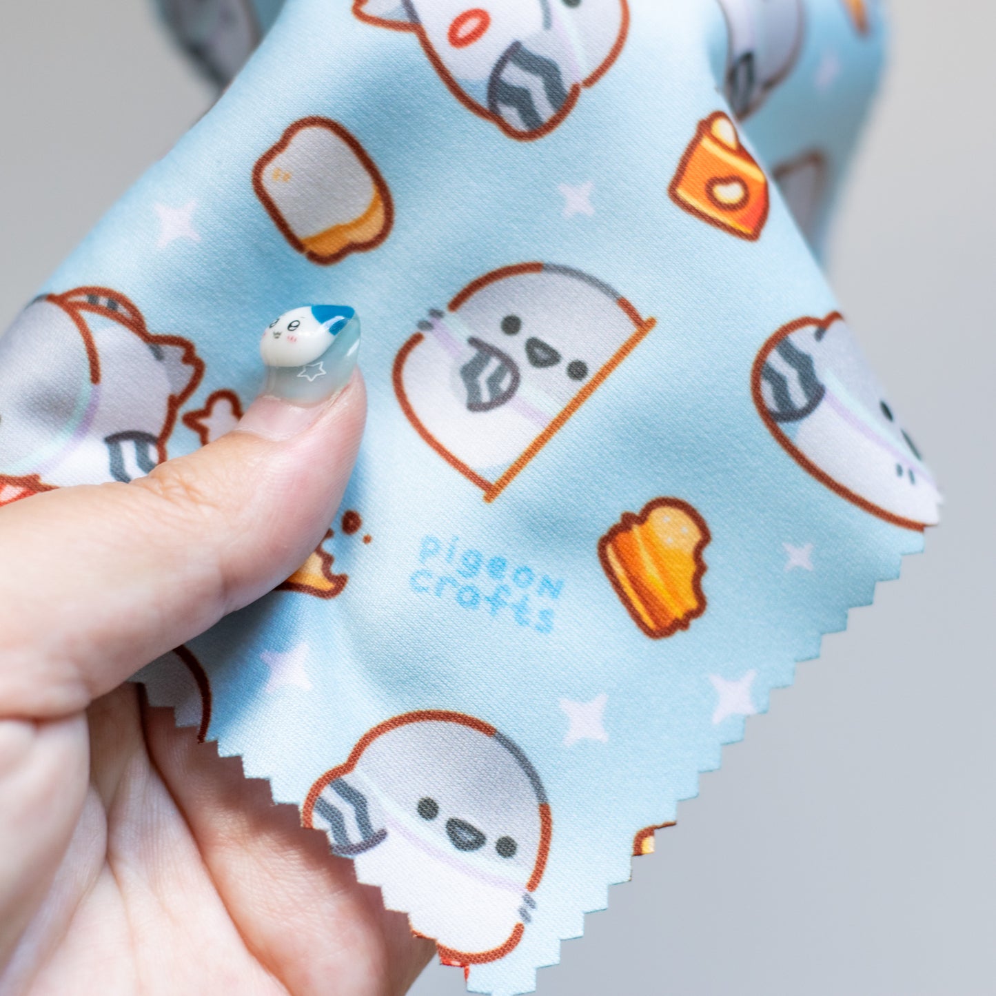 Pigeon Pattern Microfiber Cloth
