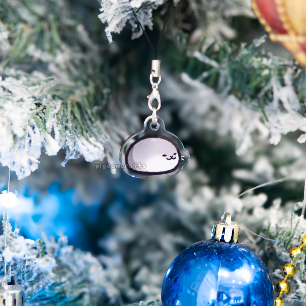 Mini Bean Seal Keychain