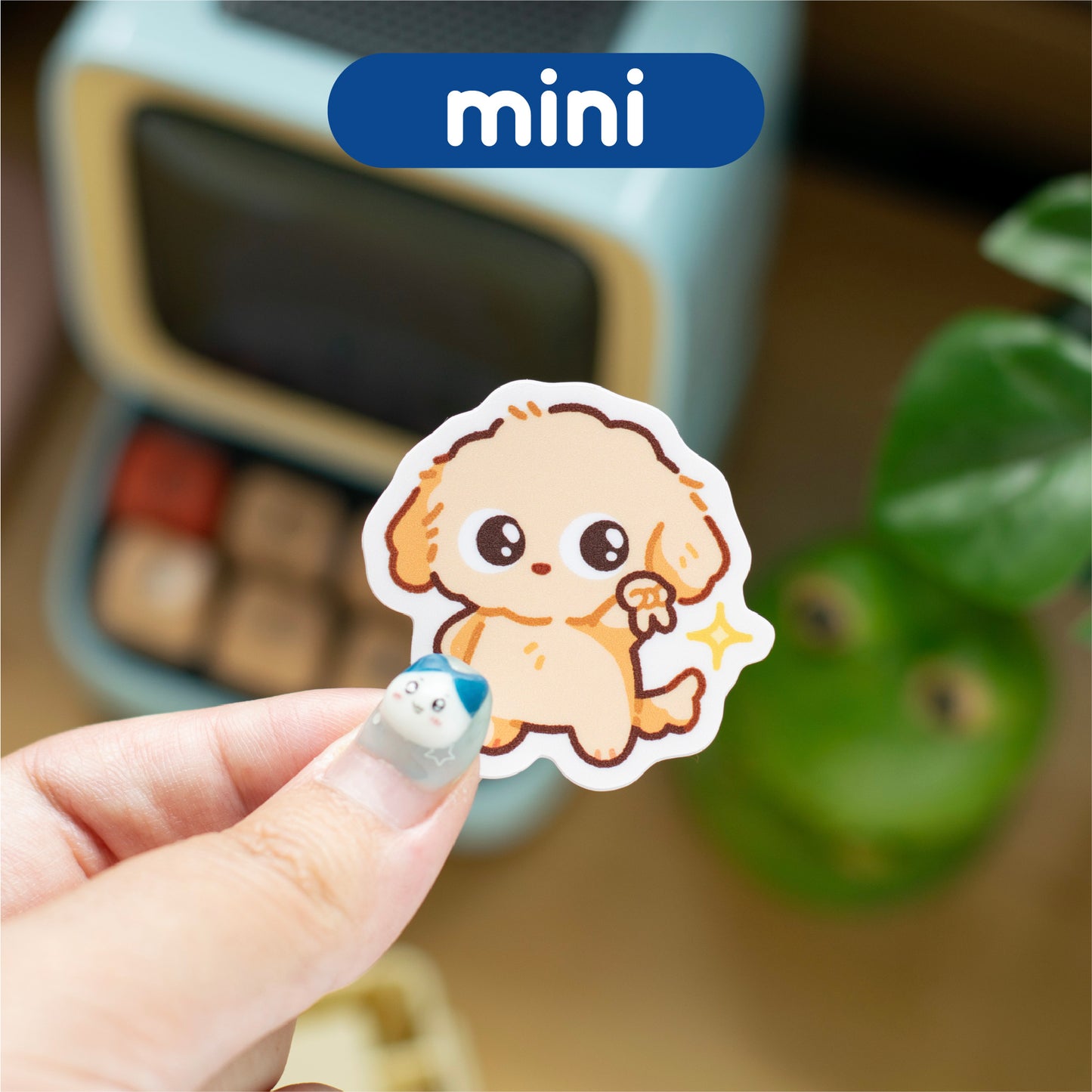Gyaru Potato Mini Matte Sticker