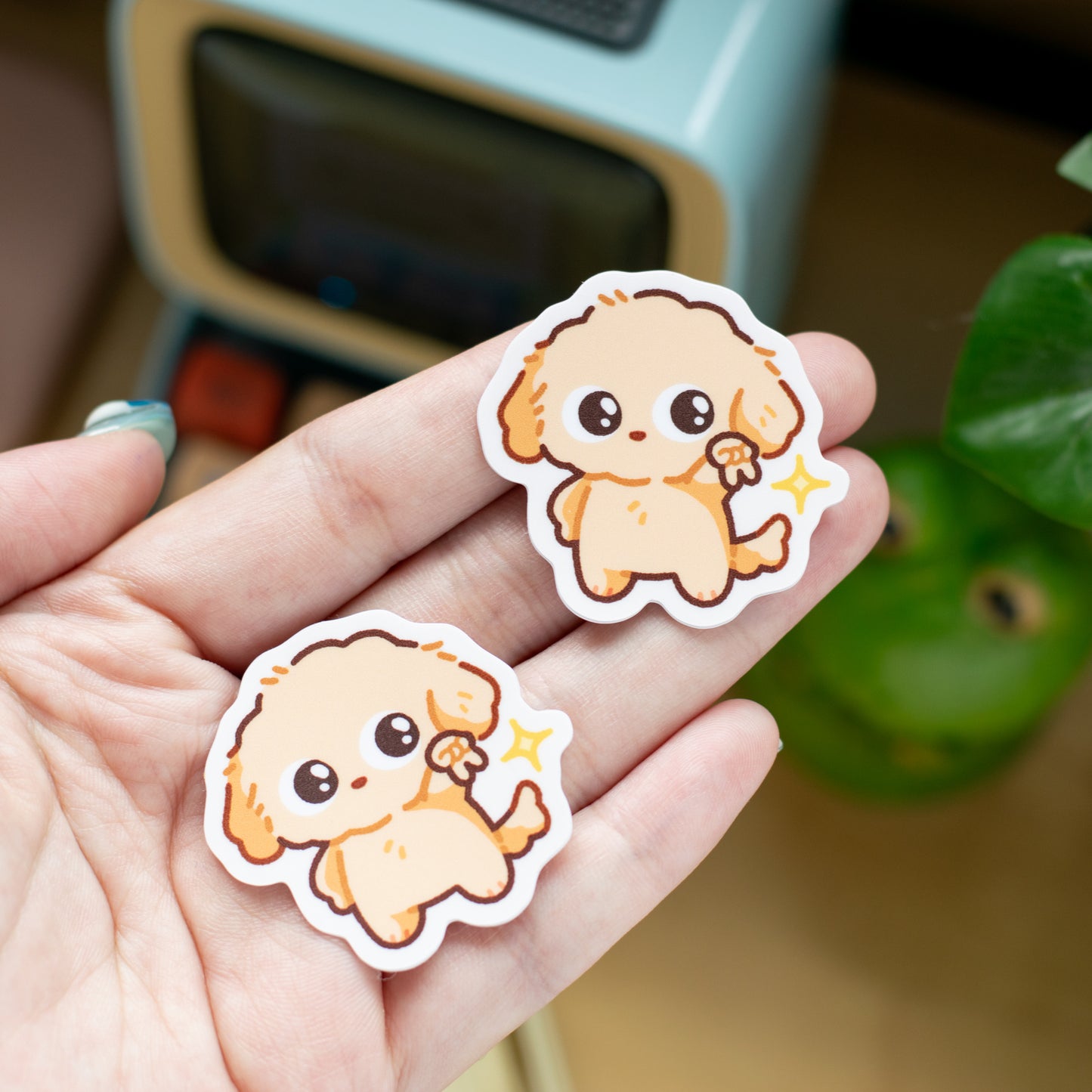 Gyaru Potato Mini Matte Sticker