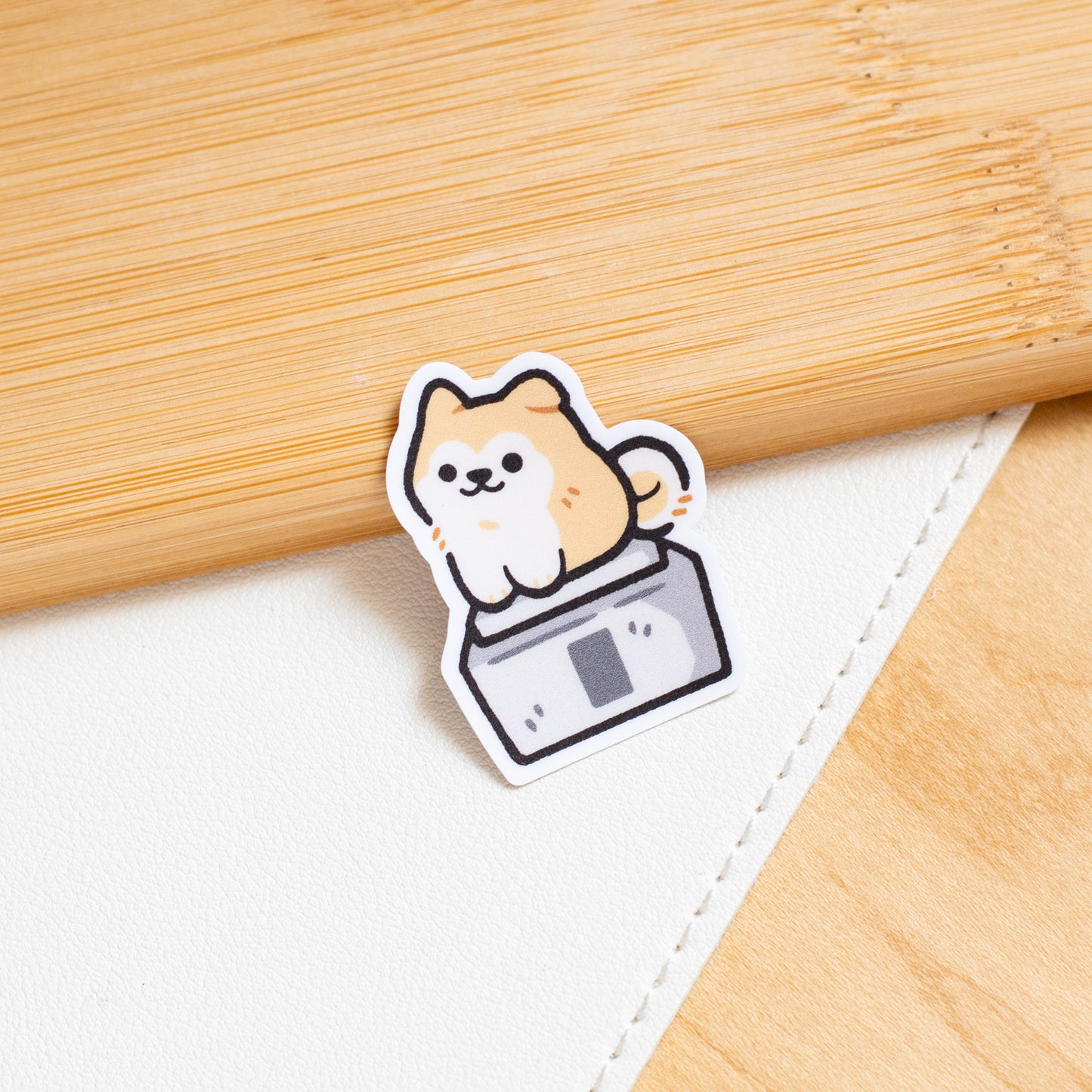 Shibuya's Hachiko Mini Matte Sticker