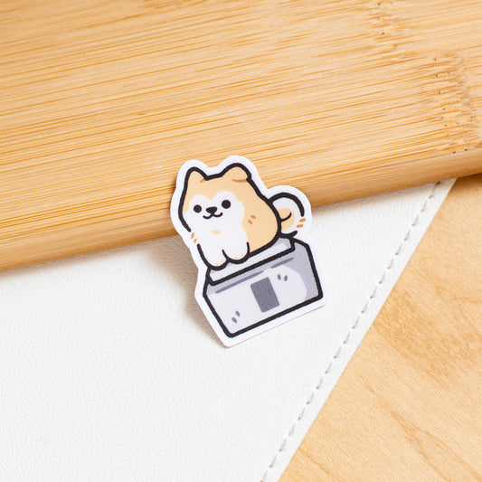 Shibuya's Hachiko Mini Matte Sticker