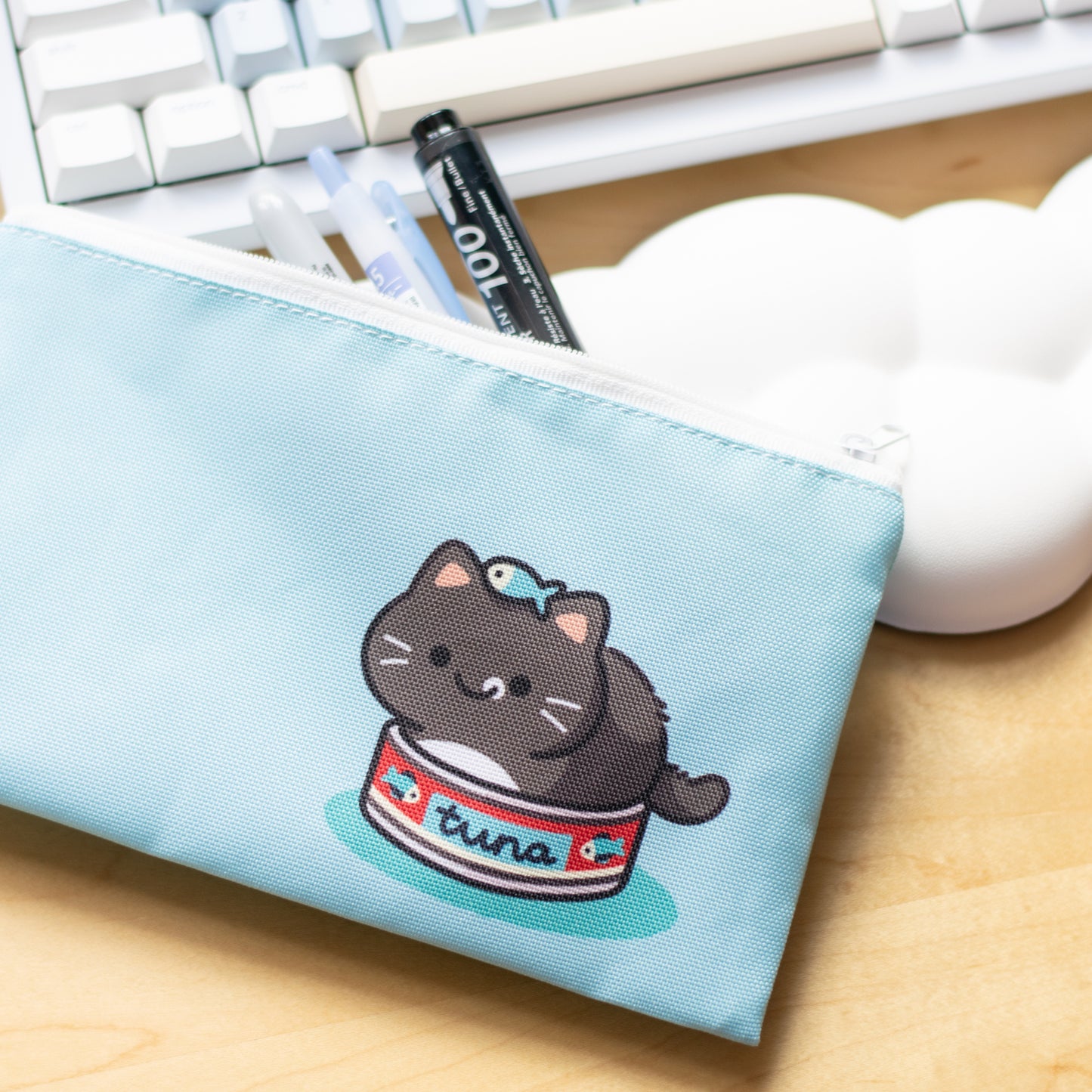 Tuxie Tuna Can Pouch