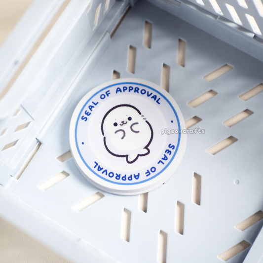 Seal of Approval Matte Sticker