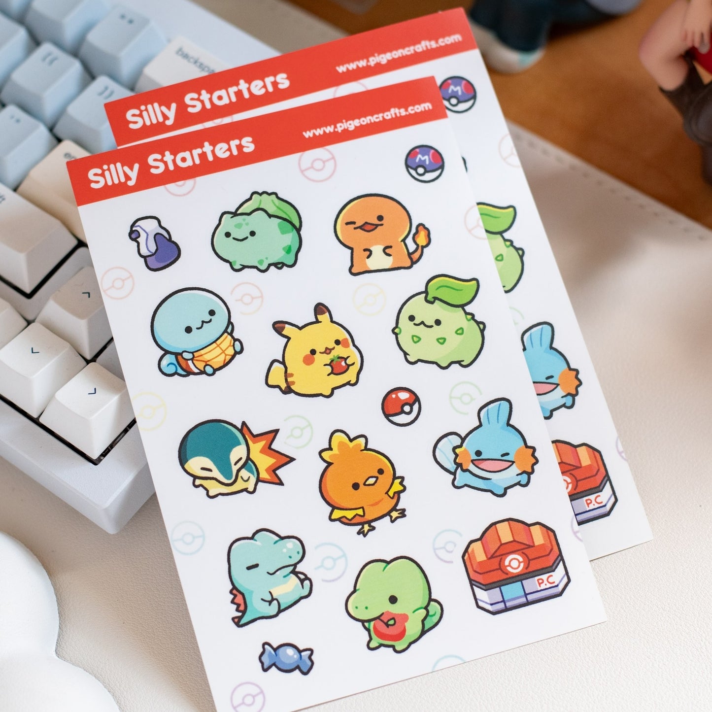 Silly Starters Sticker Sheet