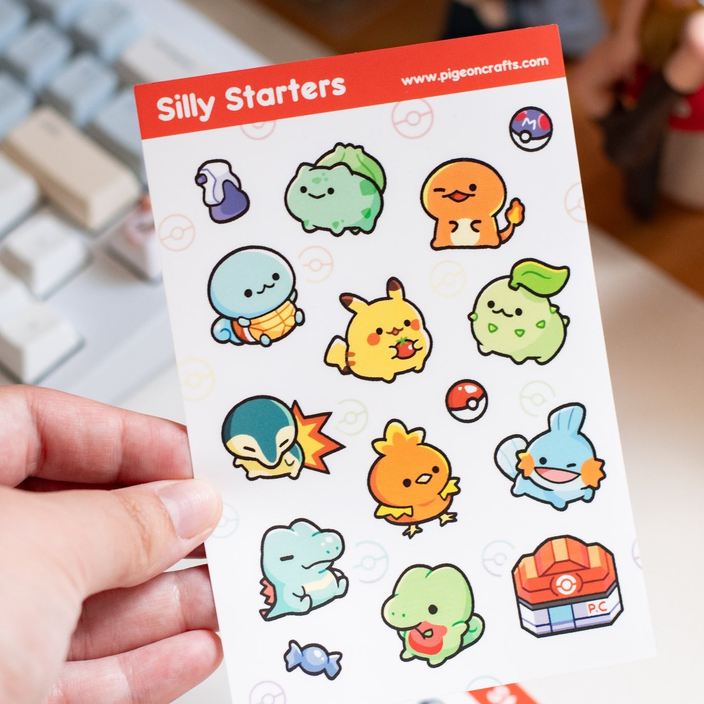 Silly Starters Sticker Sheet