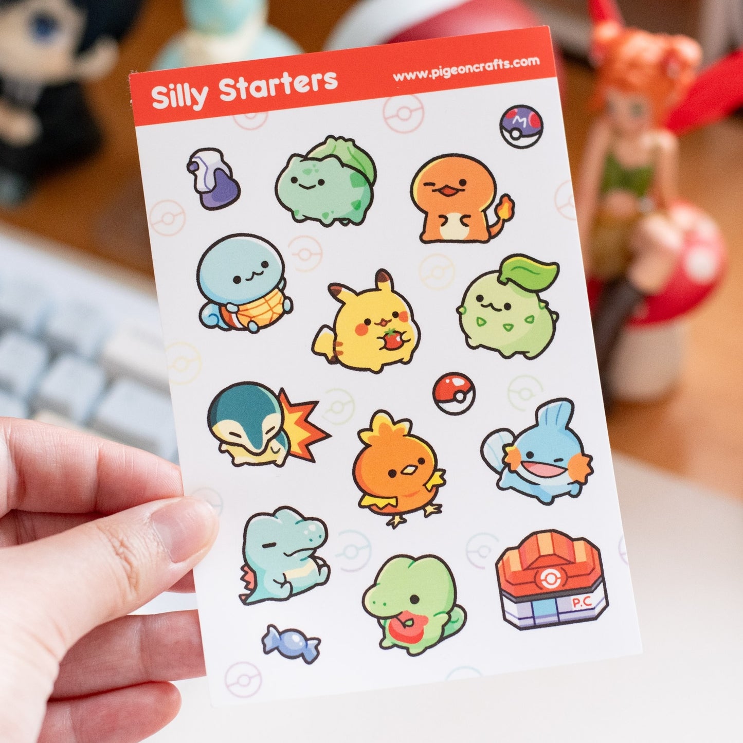 Silly Starters Sticker Sheet