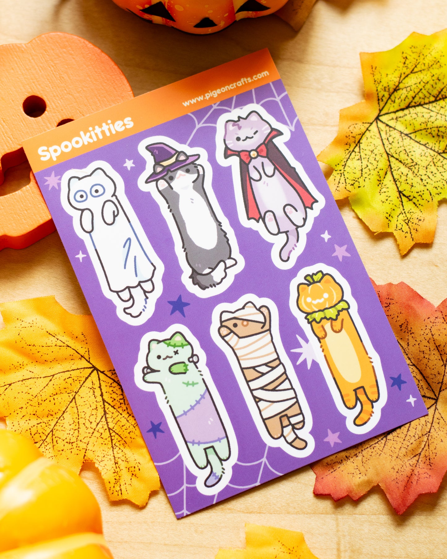 Spookitties Sticker Sheet