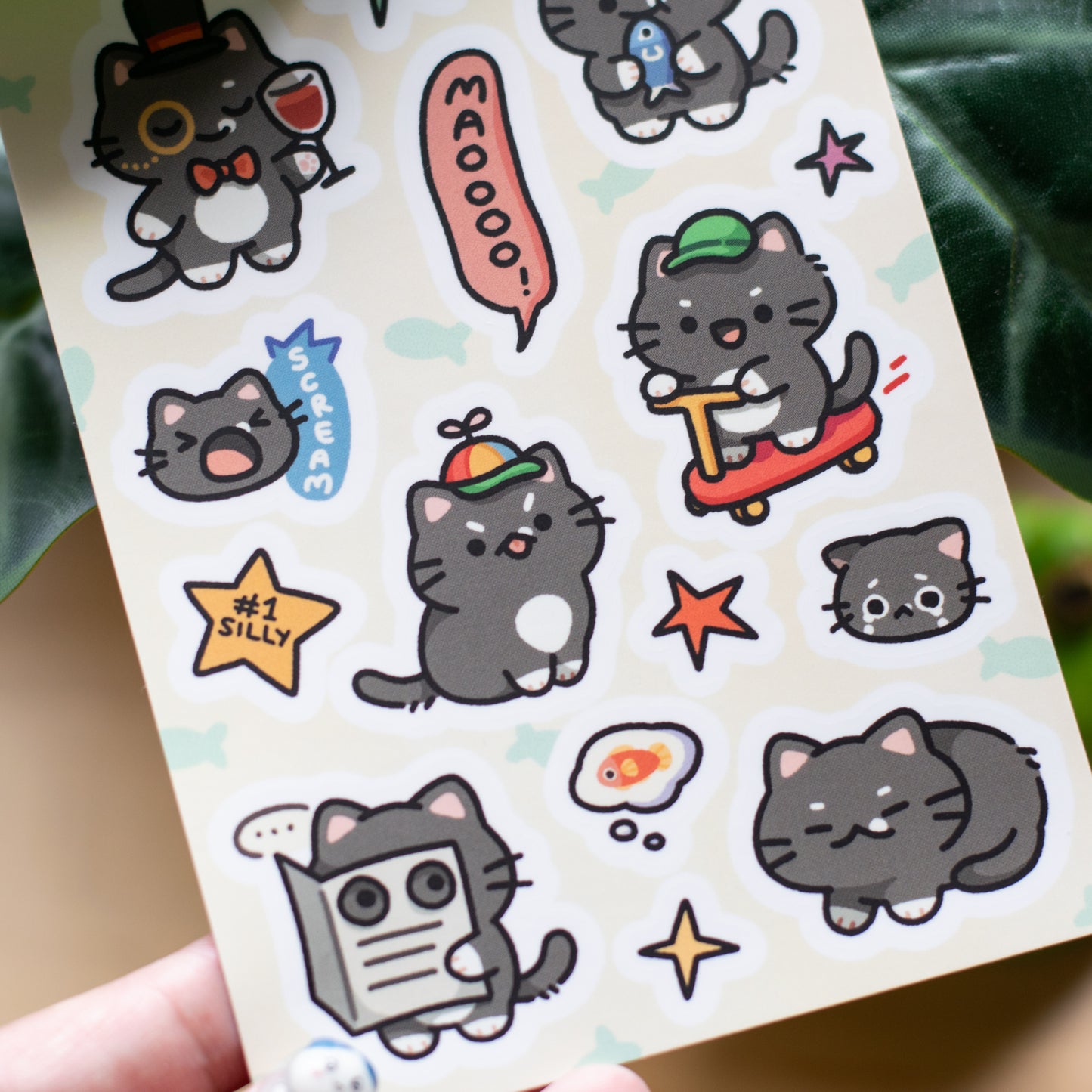 Tuxie Party Sticker Sheet