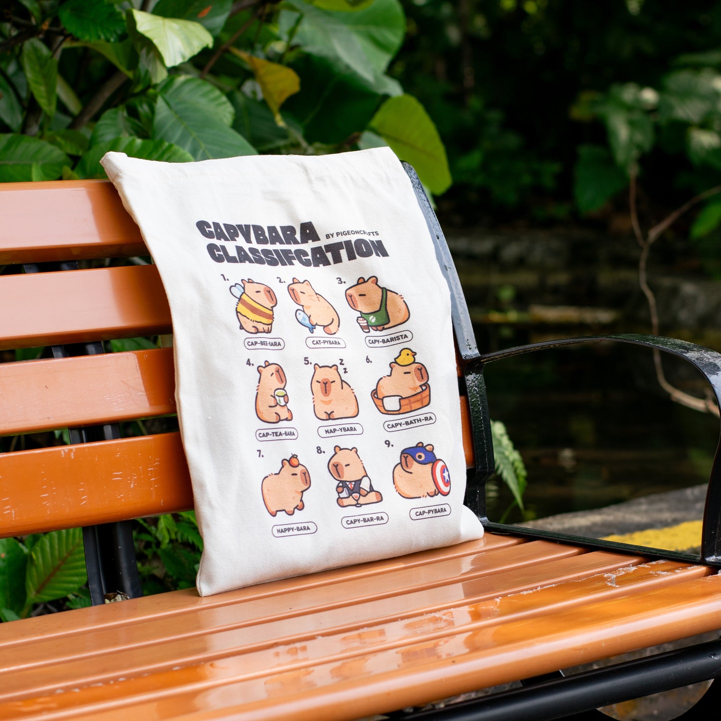 Capybara Classification Totebag