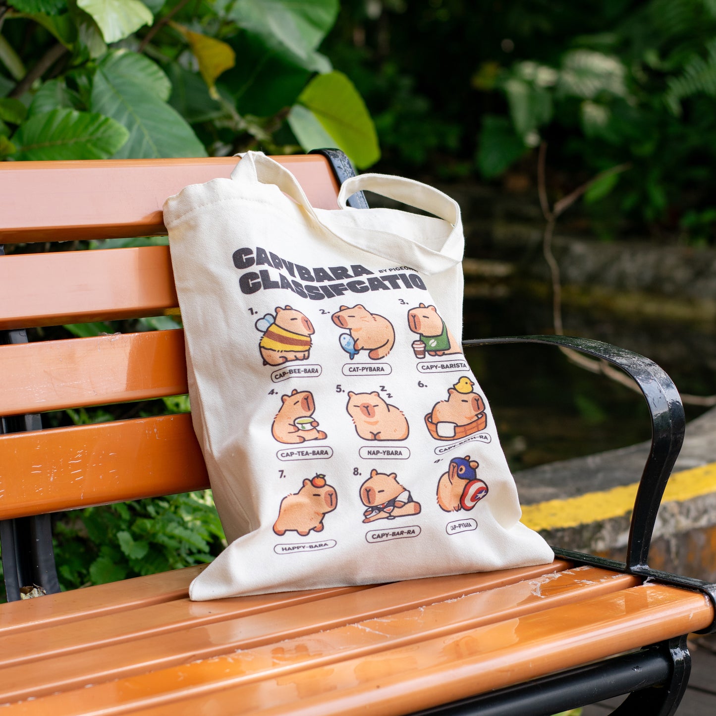Capybara Classification Totebag