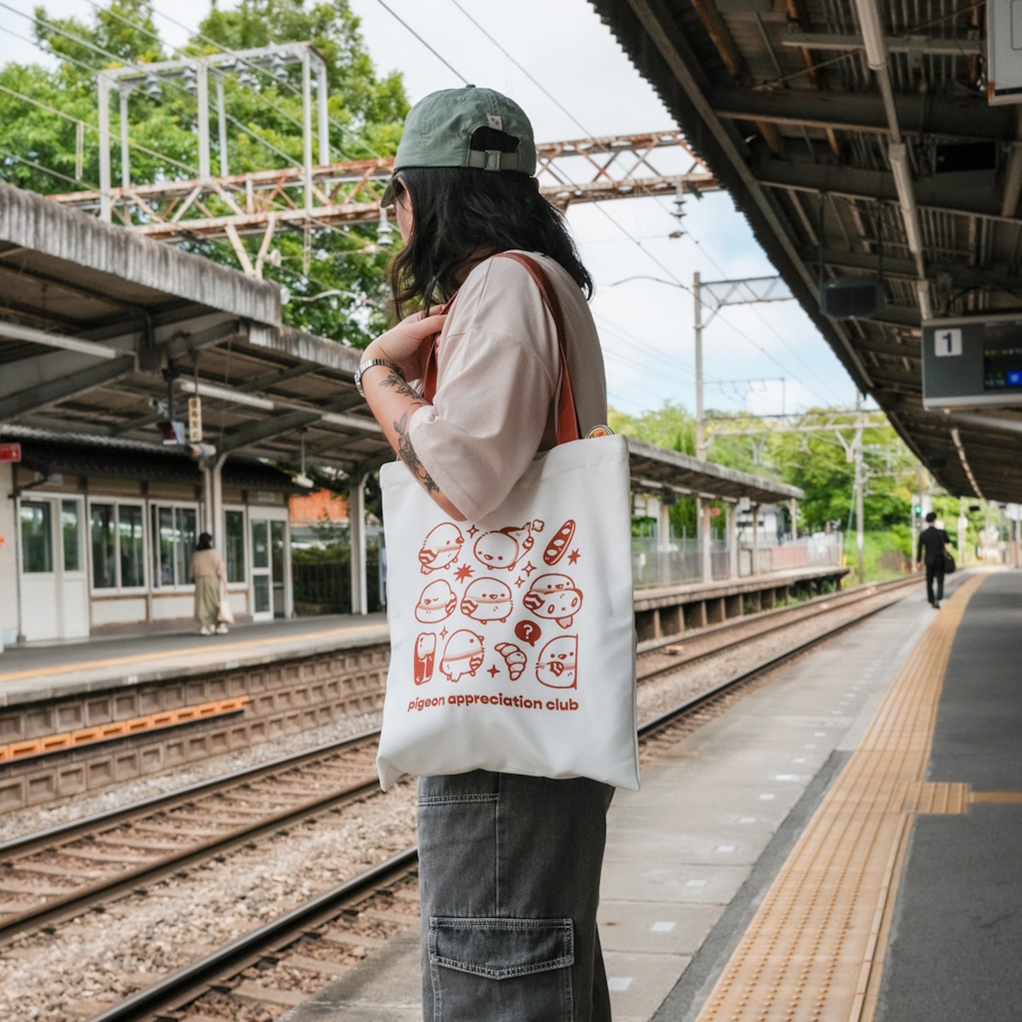 Pigeon Appreciation Club Totebag