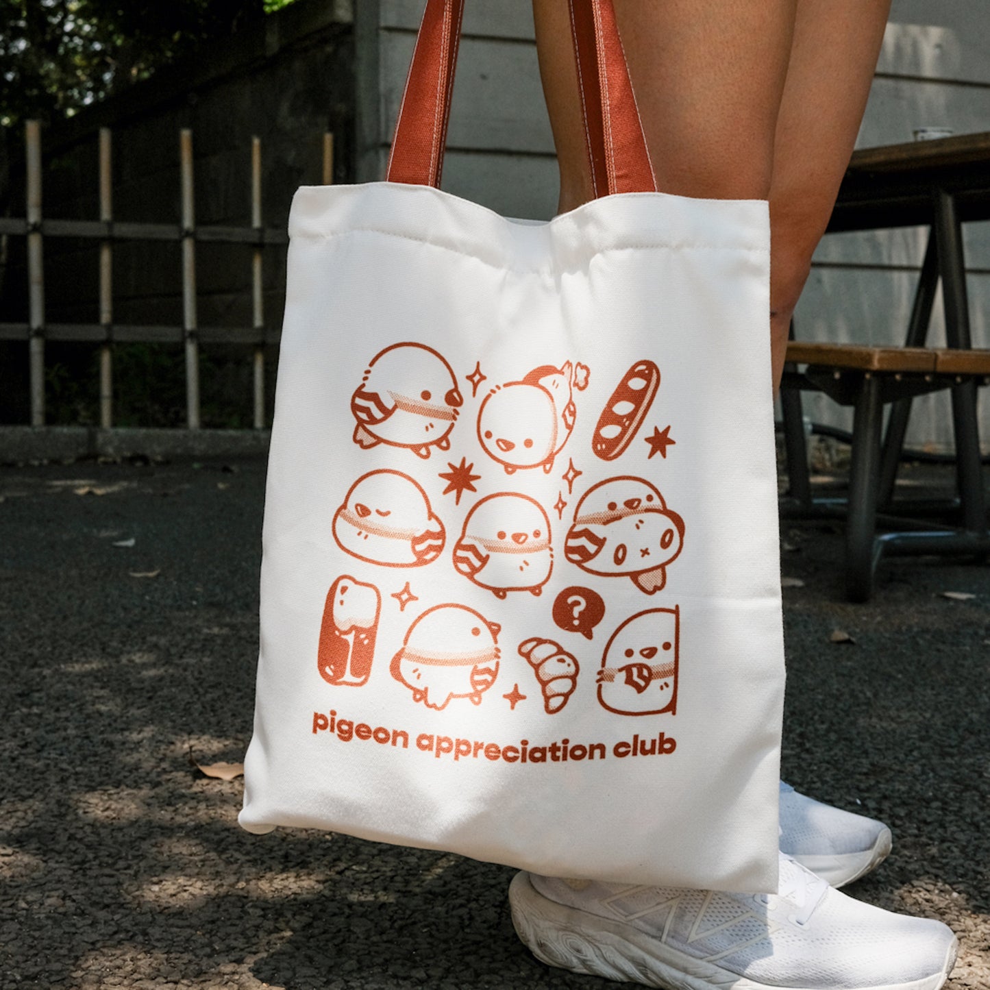 Pigeon Appreciation Club Totebag