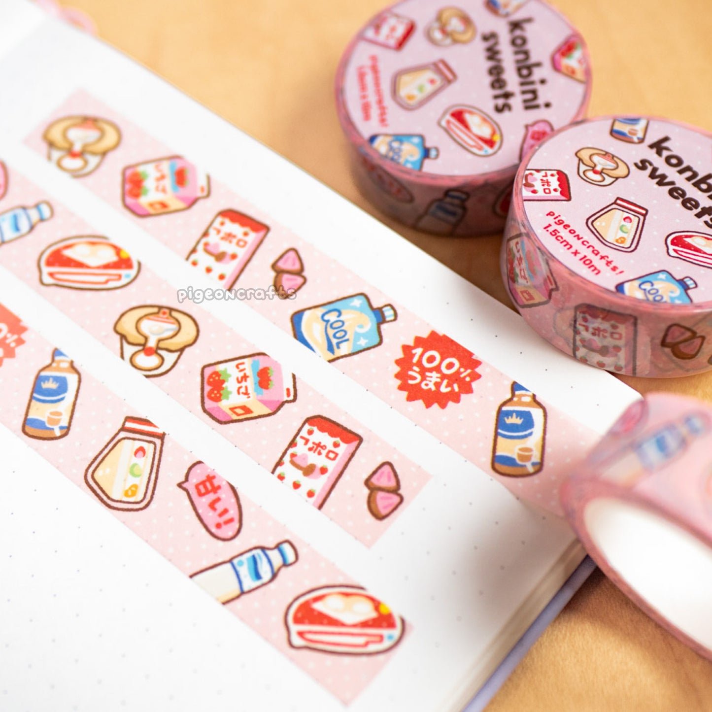 Konbini Sweets Washi Tape