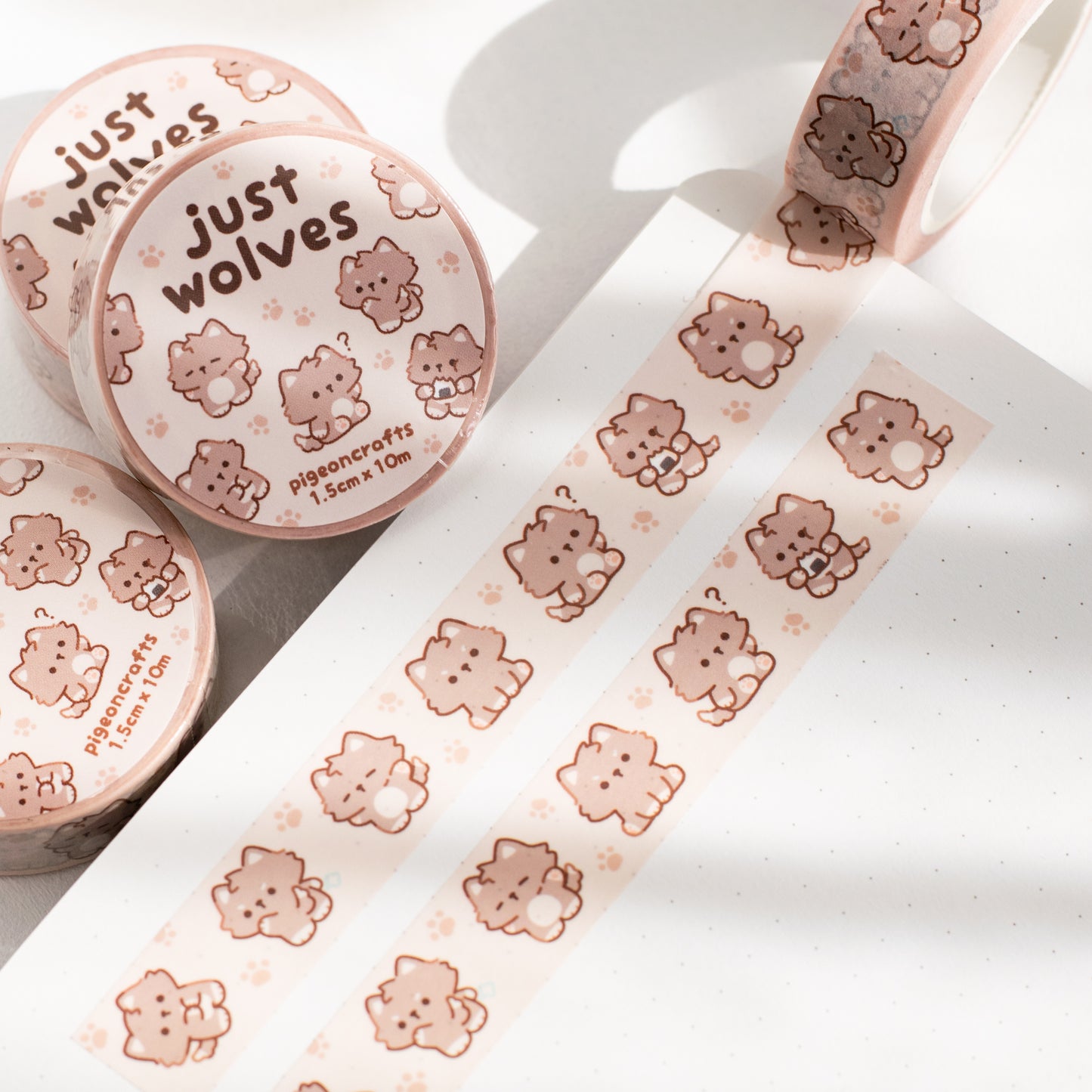 Wolfy Washi Tape