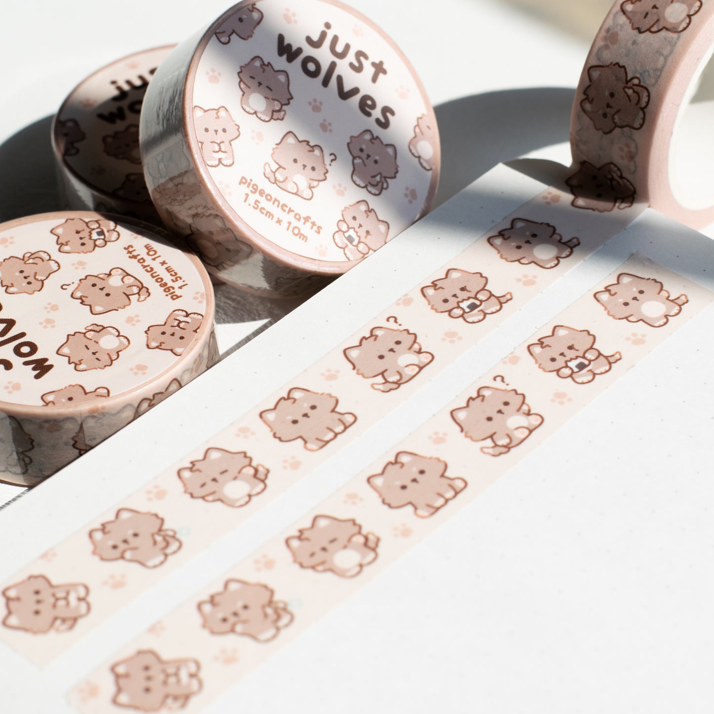 Wolfy Washi Tape