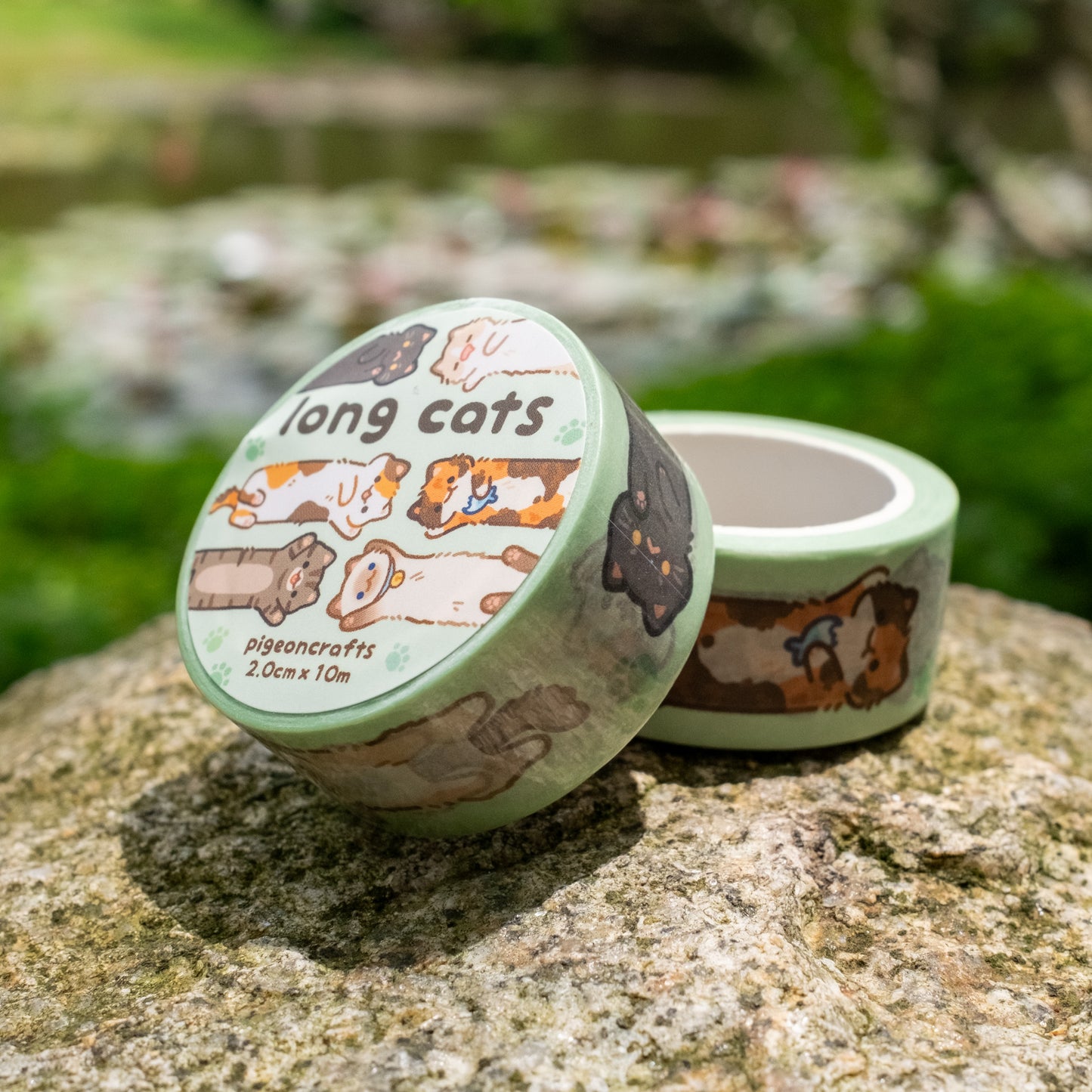 Long Cats V3 Washi Tape