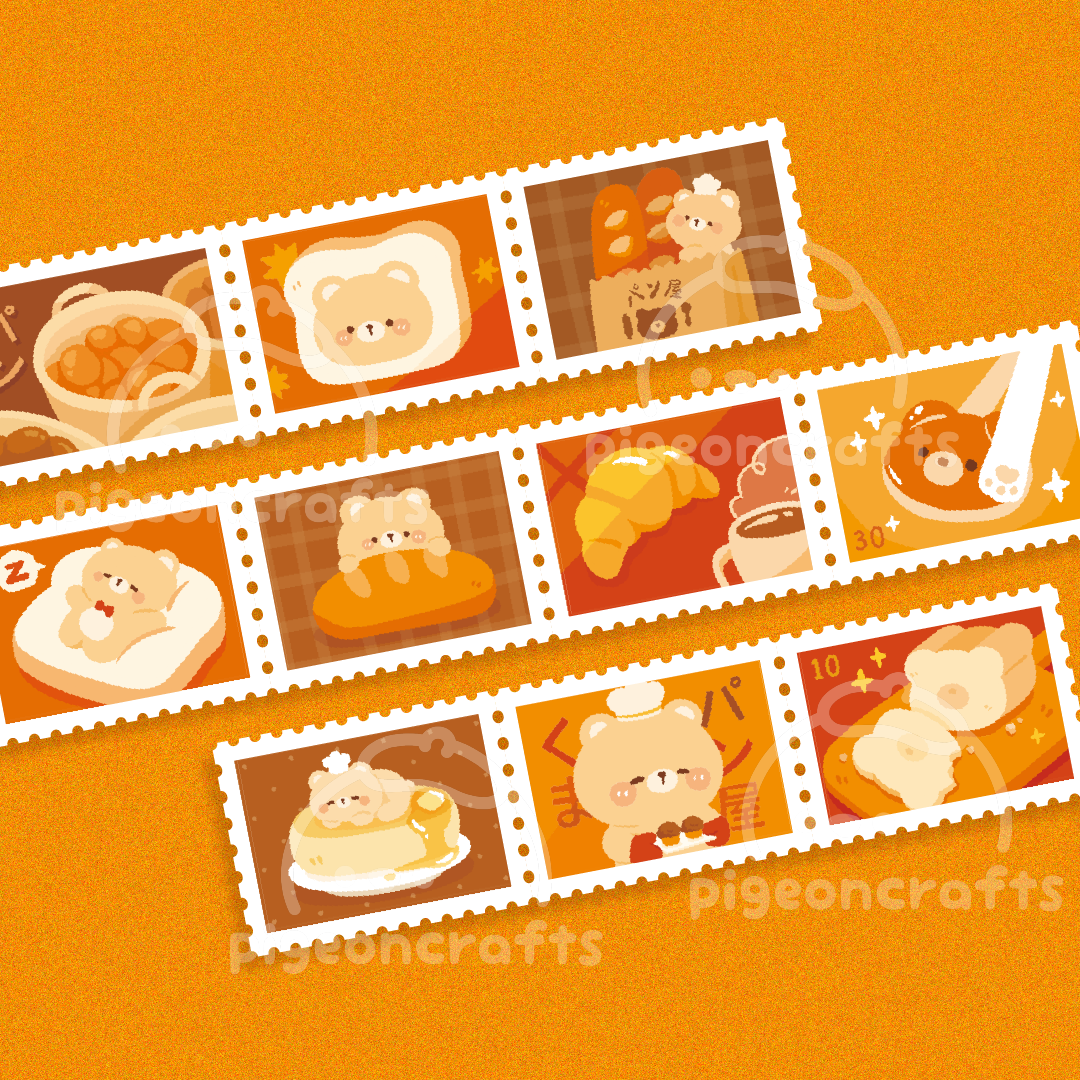 Pancake Stamp Washi
