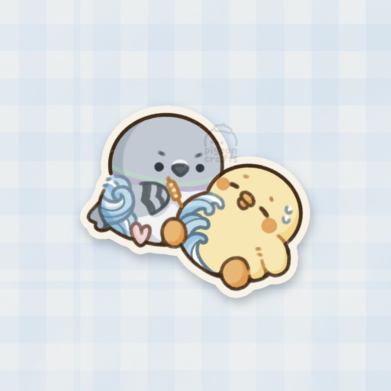 Tattooed Animals Sticker