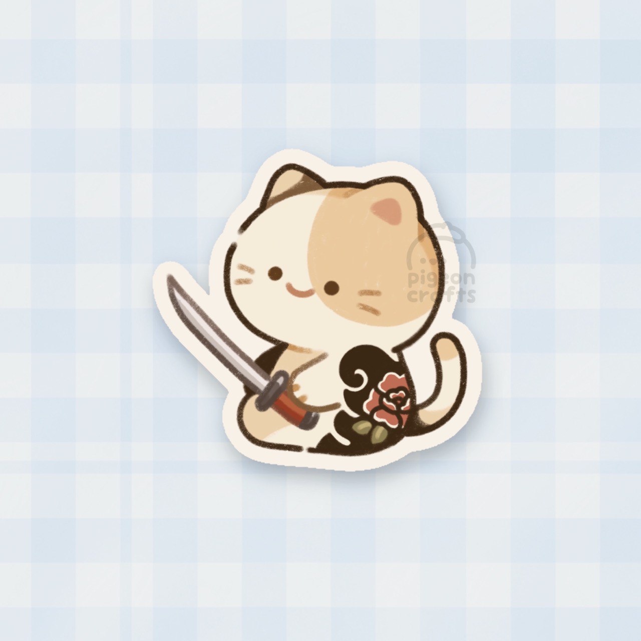 Tattooed Animals Sticker