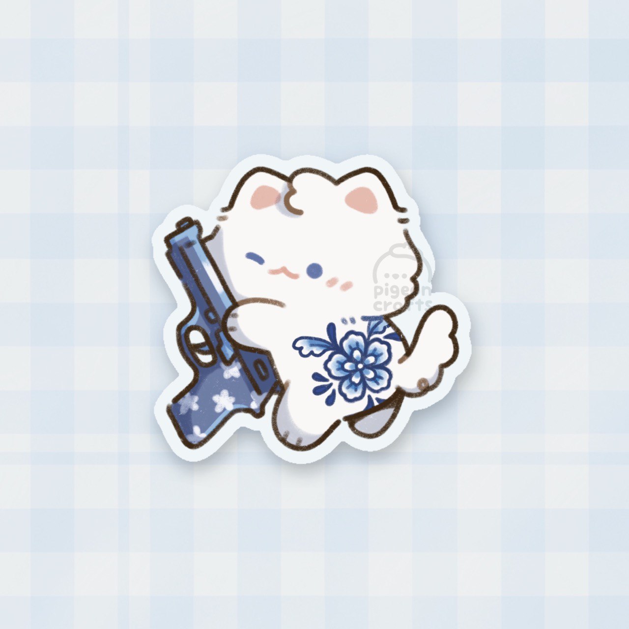 Tattooed Animals Sticker
