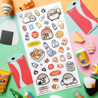 Snacky Snack Time (STICKII CLUB COLLAB)