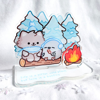 Cosy Winter Standee Set