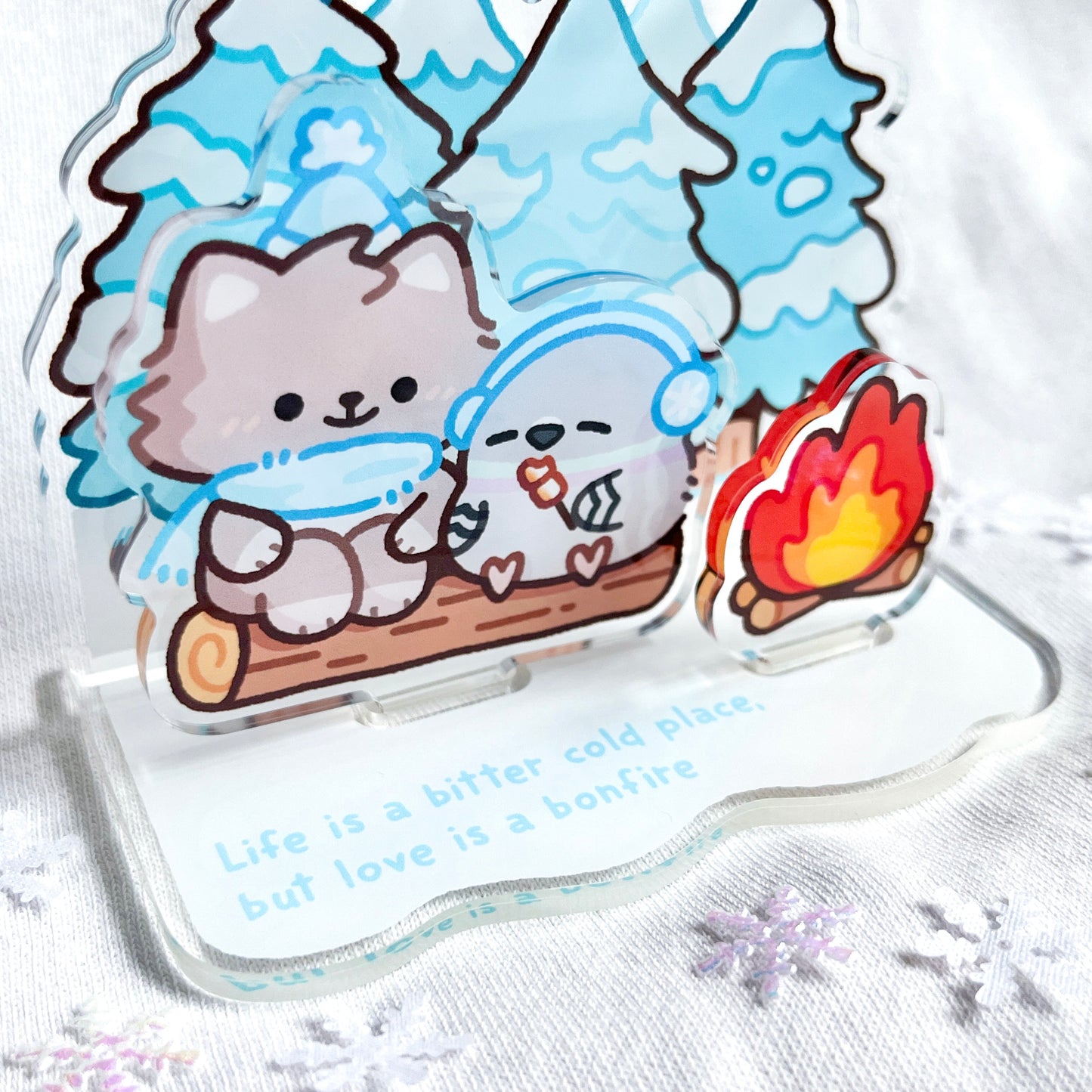 Cosy Winter Standee Set