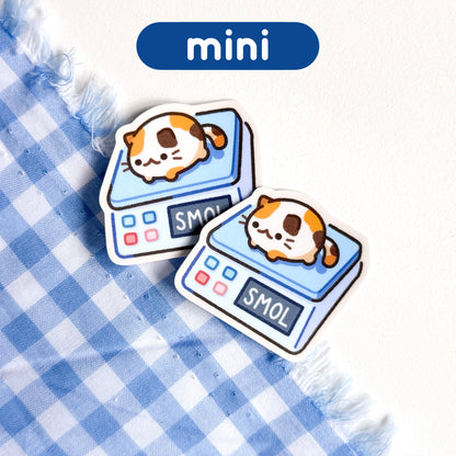 Smol Cat Mini Matte Sticker