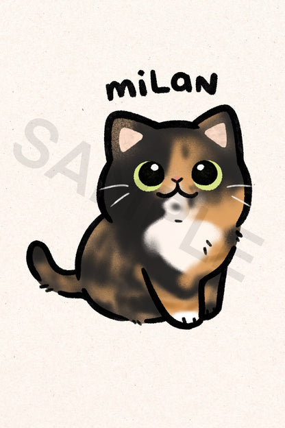 [SOLD OUT] Custom Digital Pet Pawtrait