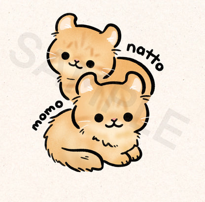 [SOLD OUT] Custom Digital Pet Pawtrait